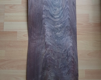 3 European Black Walnut Veneers 85 x 33.5 cm