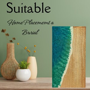 Urn Box, Rosewood & Rein Ocean Wave Urn Box | Urns for Human Ashes ...
