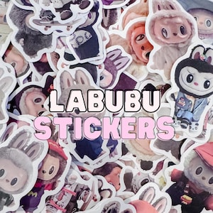 Labubu Sticker Pack, Cute Stationery, Scrapbooking Stickers, Kawaii Stickers, Planner Stickers