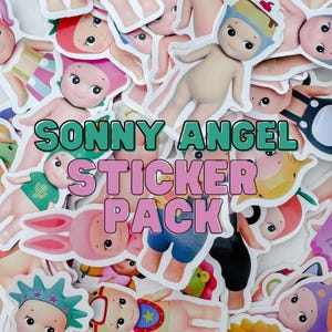 Sonny Angel Sticker Pack, Assorted Stickers, Planner Stickers, Junk Journaling, Laptop Water Bottle Kindle Stickers, Stationery
