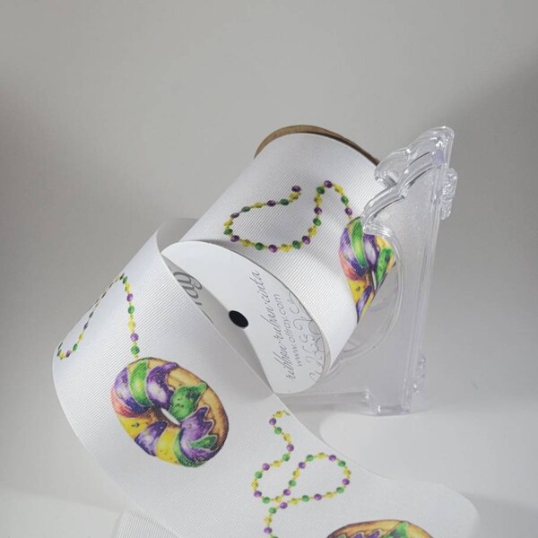 mardi gras crawfish ribbon