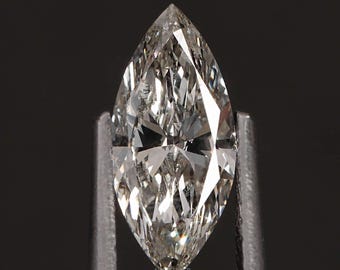 Marquise Cut Lab Grown Diamond, E-VVS2 or F-VS1, 1-6 CT