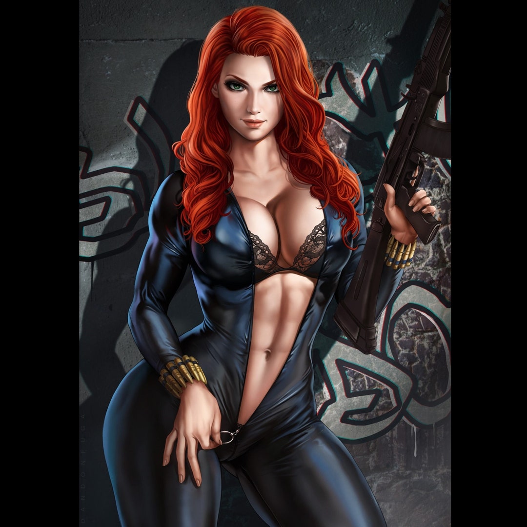 Black Widow Full Model NSFW 3d Model 3d Figure Stl Files - Etsy