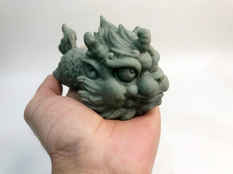 Stone Unicorn Statue Aquarium Stone Decor Aquarium Etsy