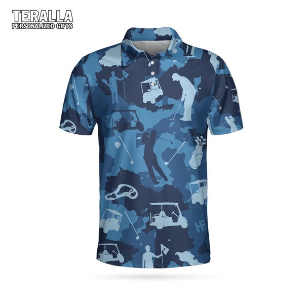 Men's Camo Polo
