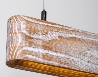 Wood Suspension Chandelier: Minimalist Nordic Pendant Light