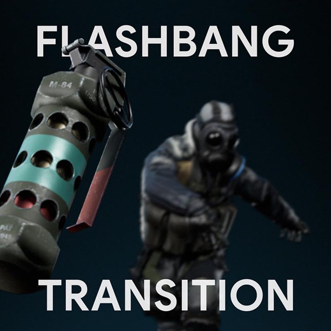 Counter-strike Flashbang Stinger Transition | Works With OBS, Twitch ...