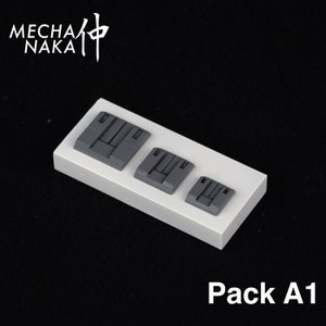 Panel Detail Pack A1 For 1/144 & 1/100 Scale Mecha Model Kits