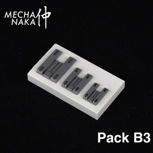 Panel Detail Pack B3 For 1/144 & 1/100 Scale Mecha Model Kits