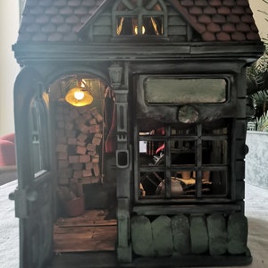 Olivander&#39;s Wand Shop handmade realistic model - Diagon Alley - decoration