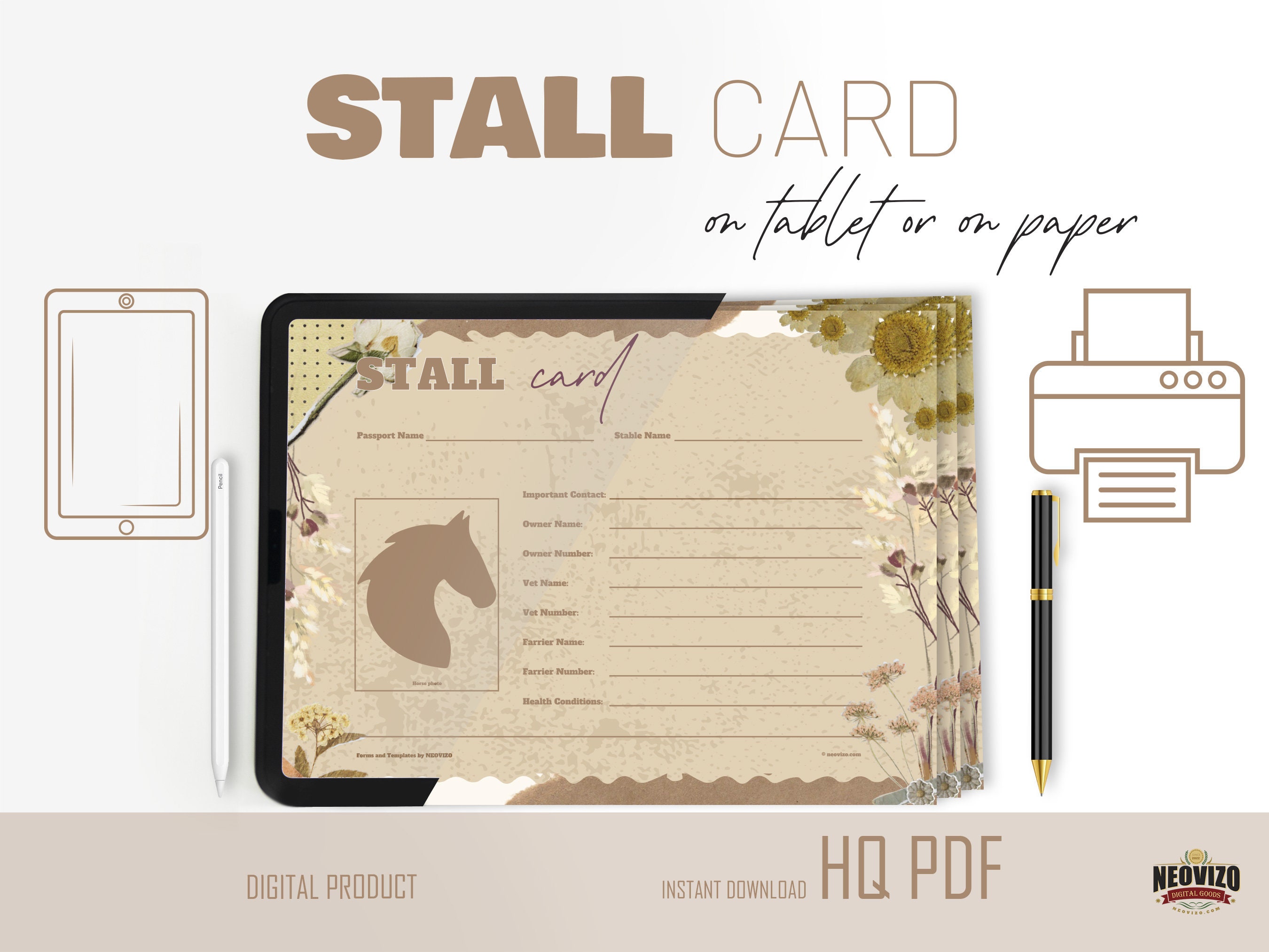 A Nice Design Form in Which to Record and Store the Most Important