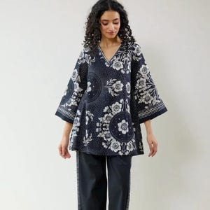 Turkish Style Co-ord Set, Soft Cotton Top & Trouser, Black Color Dress for Women, Co-ord Set for Girls, Trendy Top Bottom Set for Women’s