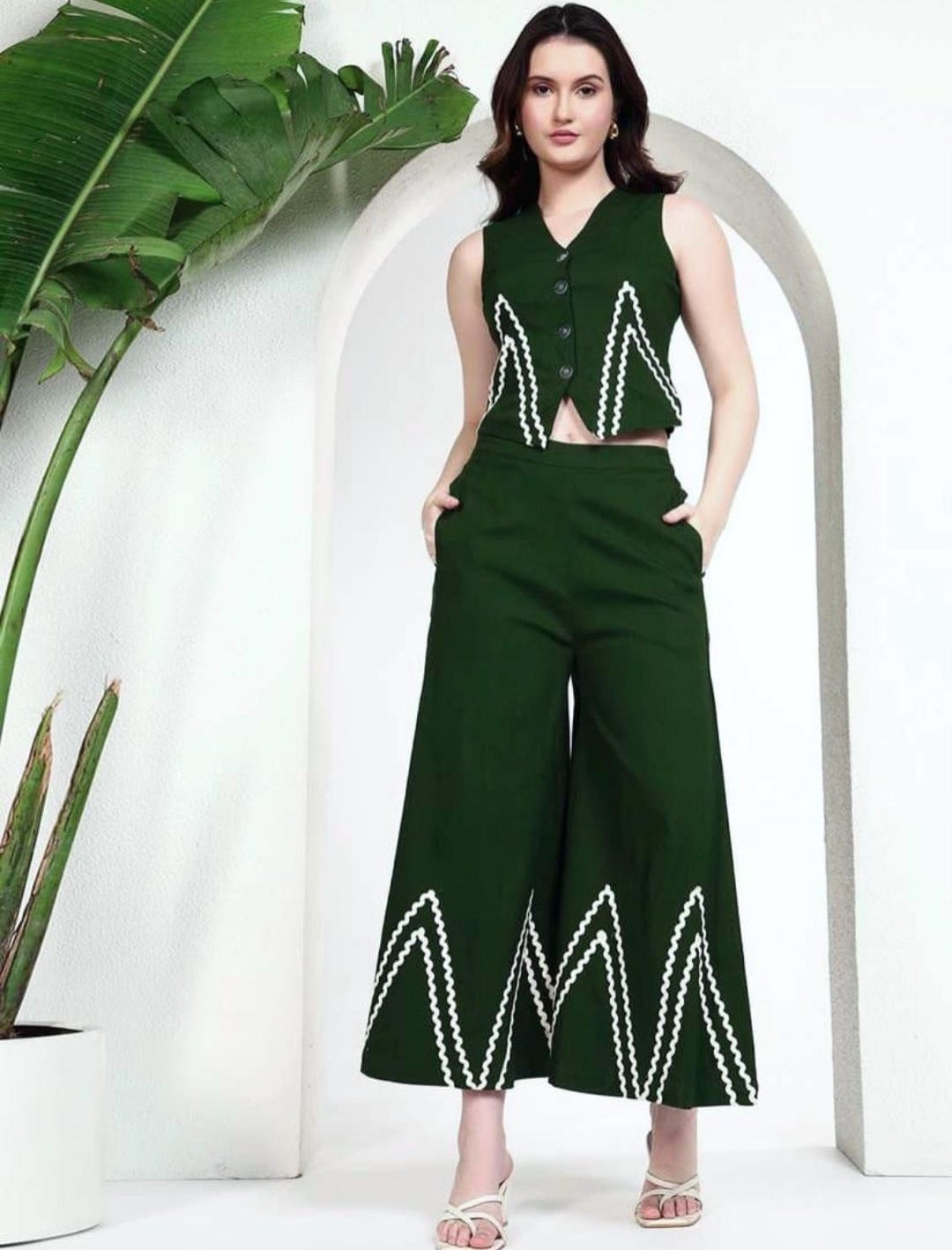 Soft Sparrow Ikat Cotton Short Co-ord Set