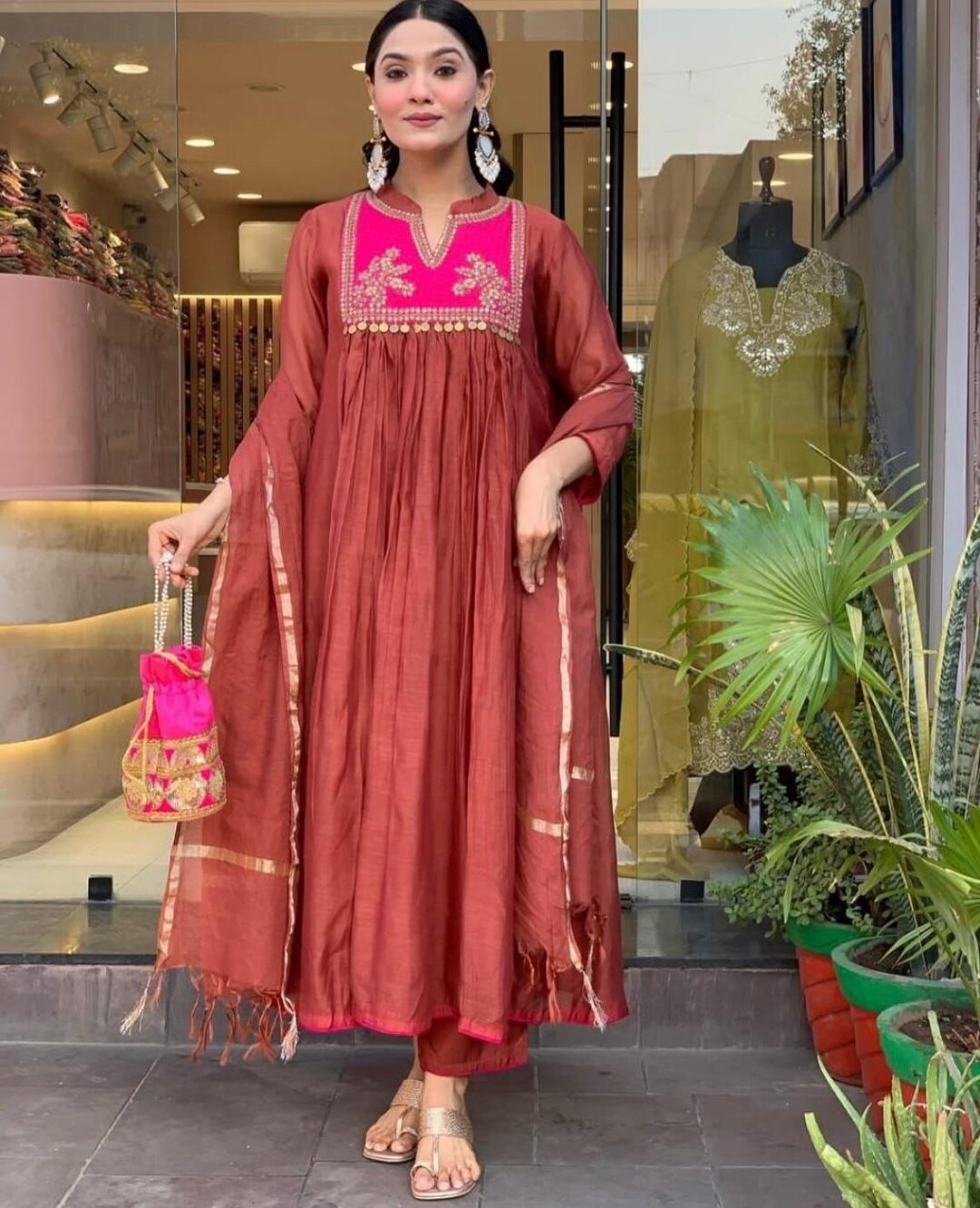 KURTI PANT SET