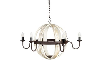 Lampe orientale suspension noire Abdahl 80 cm | Lampe marocaine pour salon, cuisine ou suspendue au dessus de la table à manger