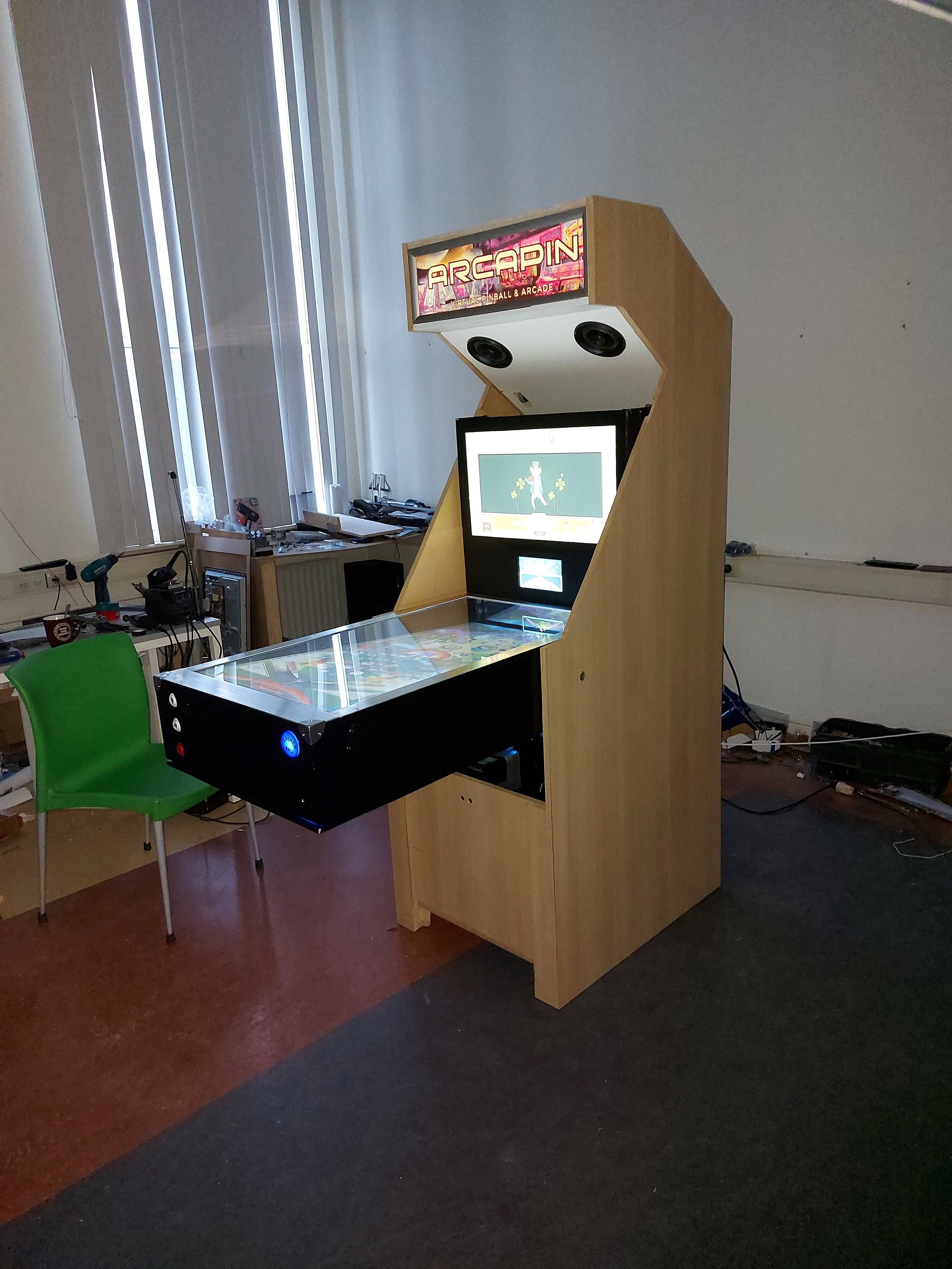 Retro Heaven Build Your Own Convertible Arcade AND Virtual Pinball