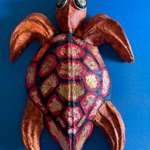 Tortue déco, carton