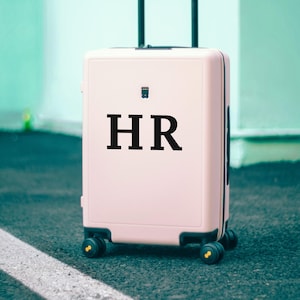 Personalised Initial Suitcase Stickers | Waterproof Vinyl Luggage Stickers | Decal (Set of 2,3,4)