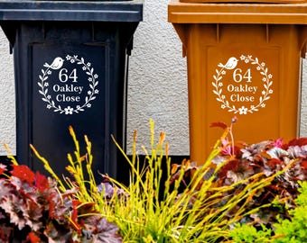 Wildlife Wheelie Bin Stickers