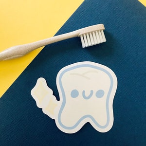 Leuke Tand sticker// Zelfgemaakte stickers// DIY//