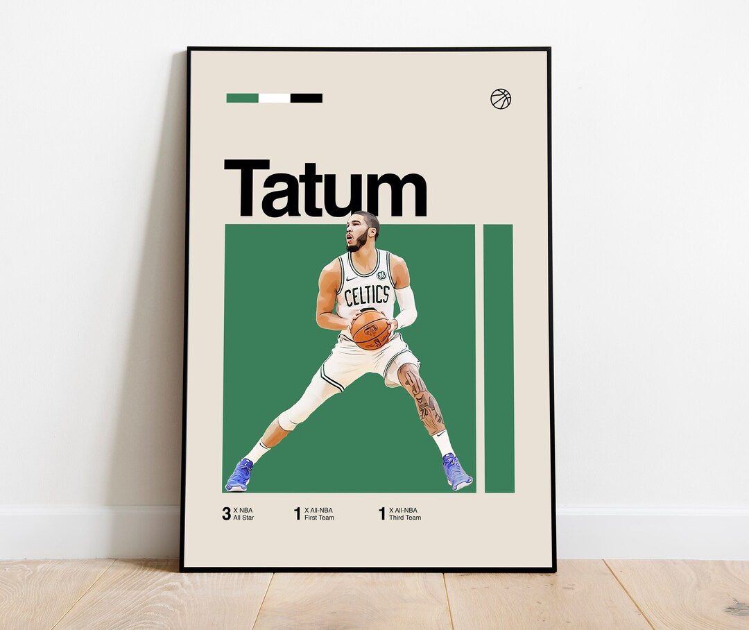 jayson tatum poster lebron