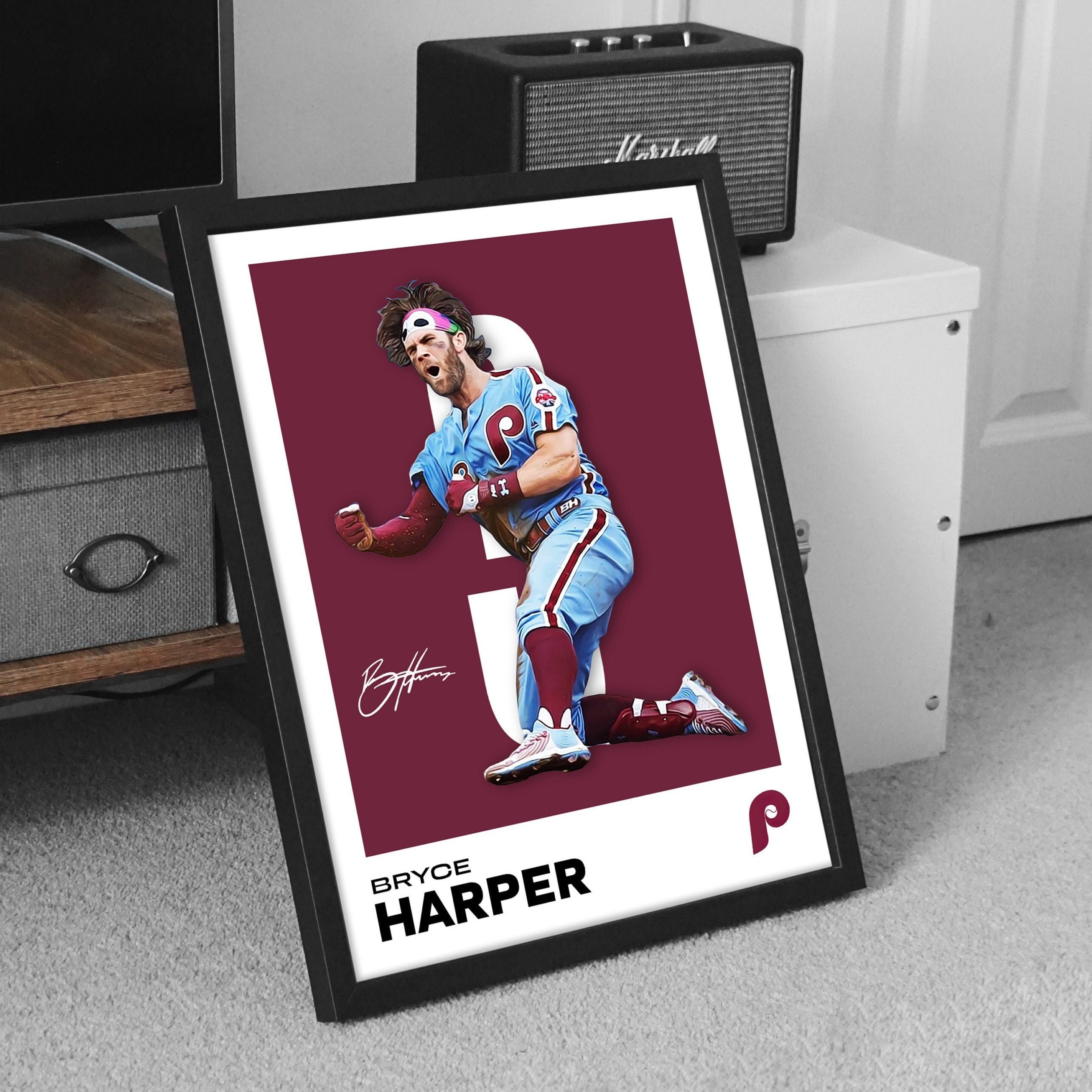 Bryce Harper Poster - Perfect for Fans! • Harper Artwork, Sports Poster