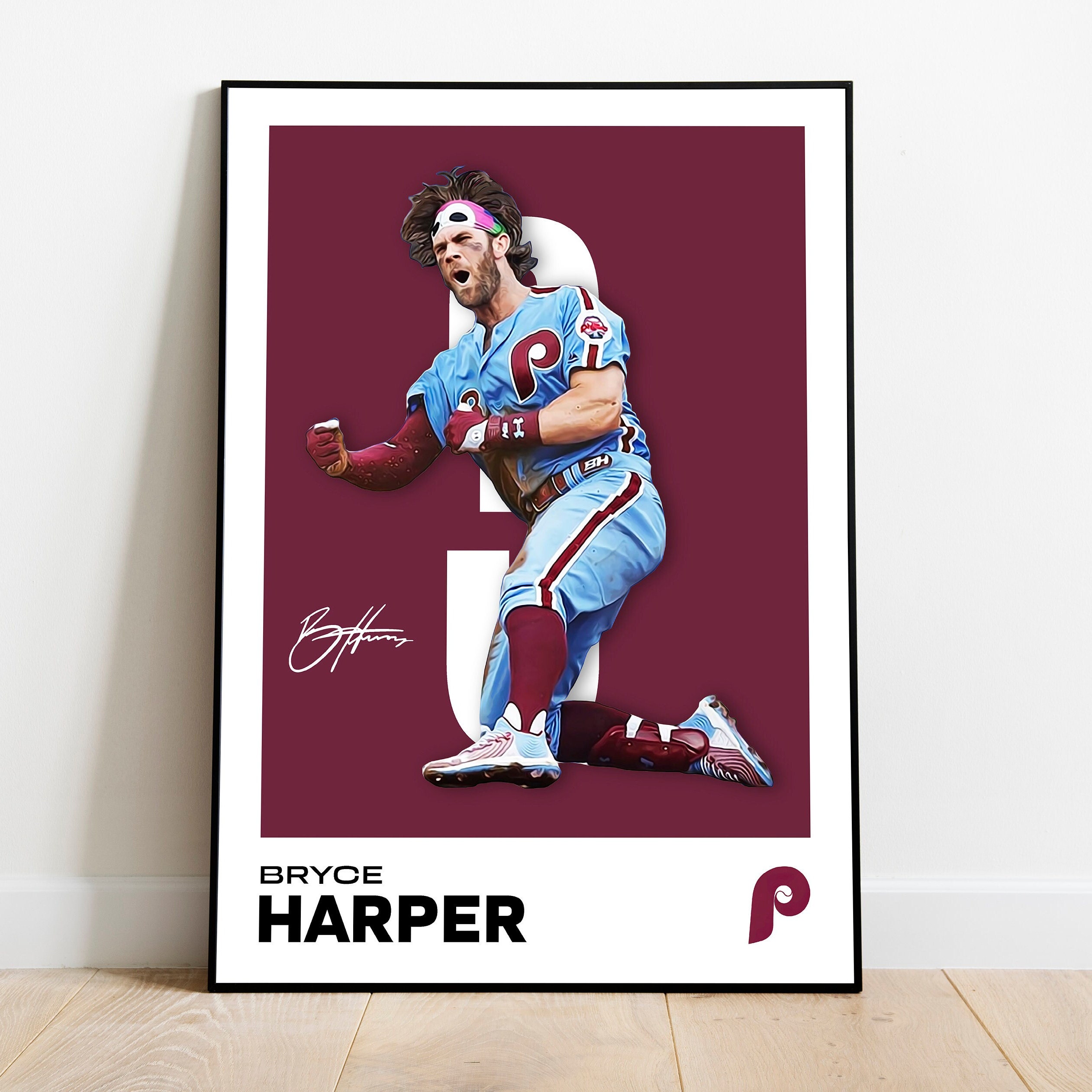 Bryce Harper Poster - Perfect for Fans! • Harper Artwork, Sports Poster