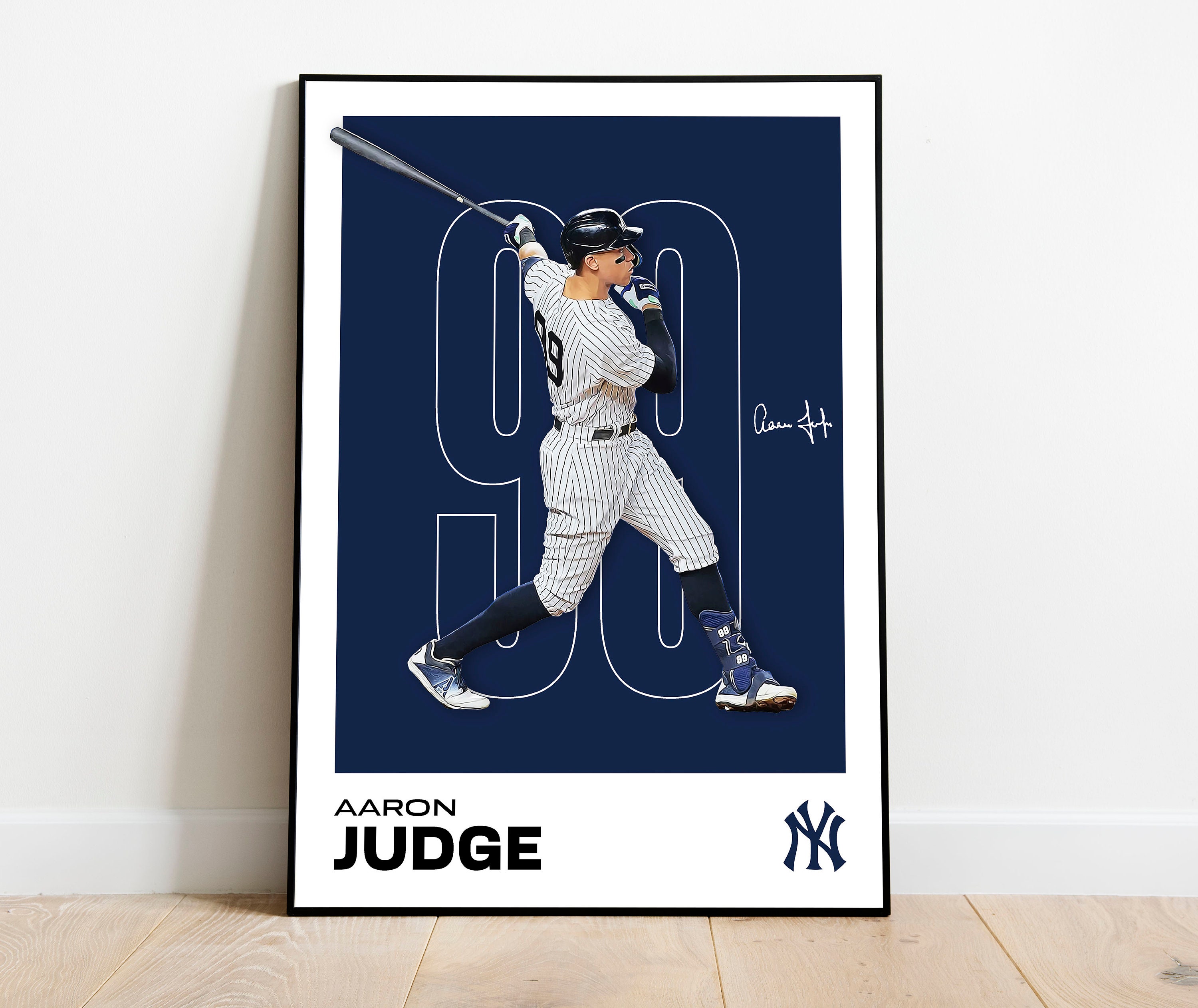 Aaron Judge Poster Perfect for Fans New York Yankees Print Art, MLB