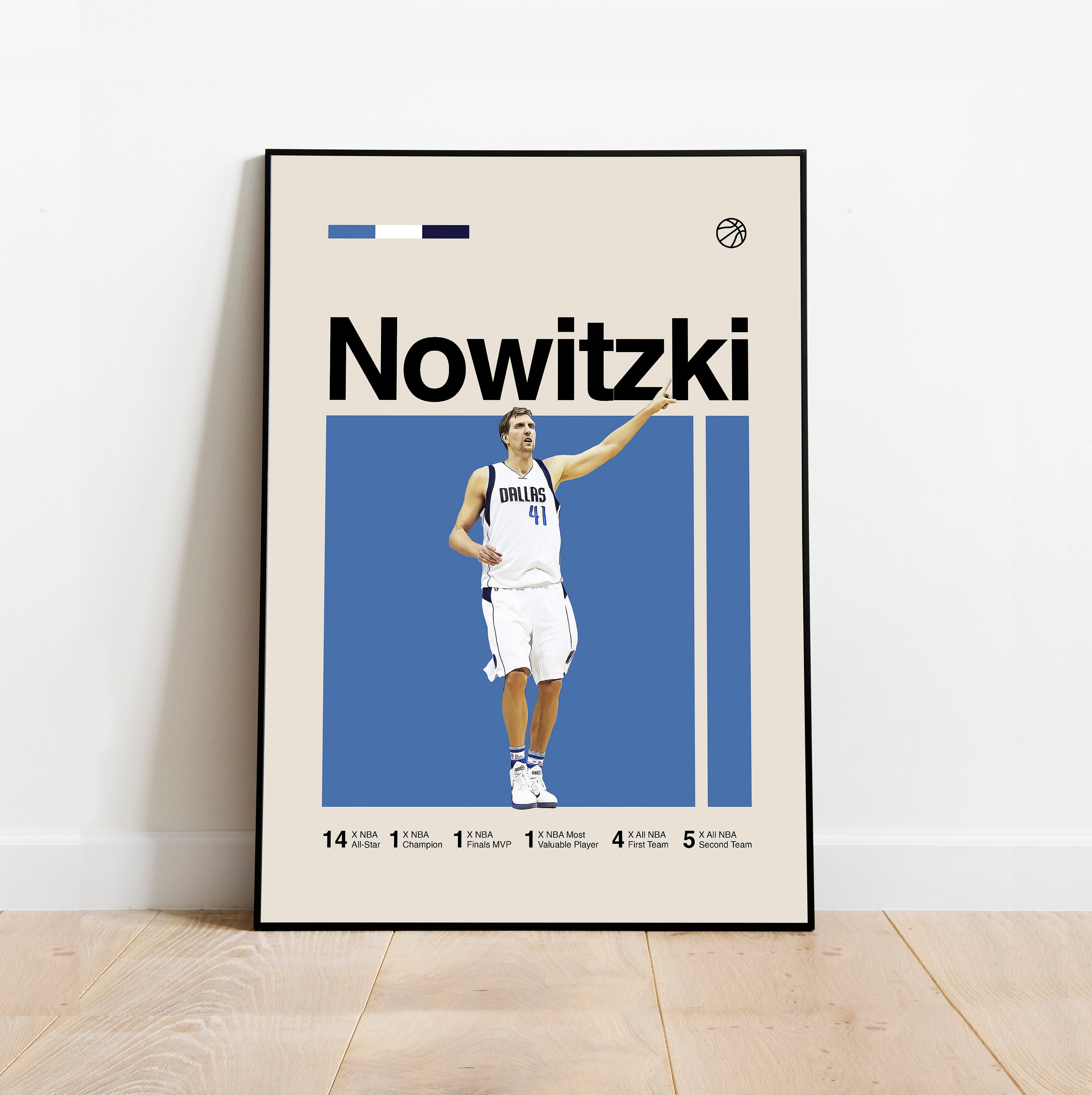 Vintage RARE NBA Reebok Jersey Dallas Mavericks ALL-STAR Dirk Nowitzki Xl  #41