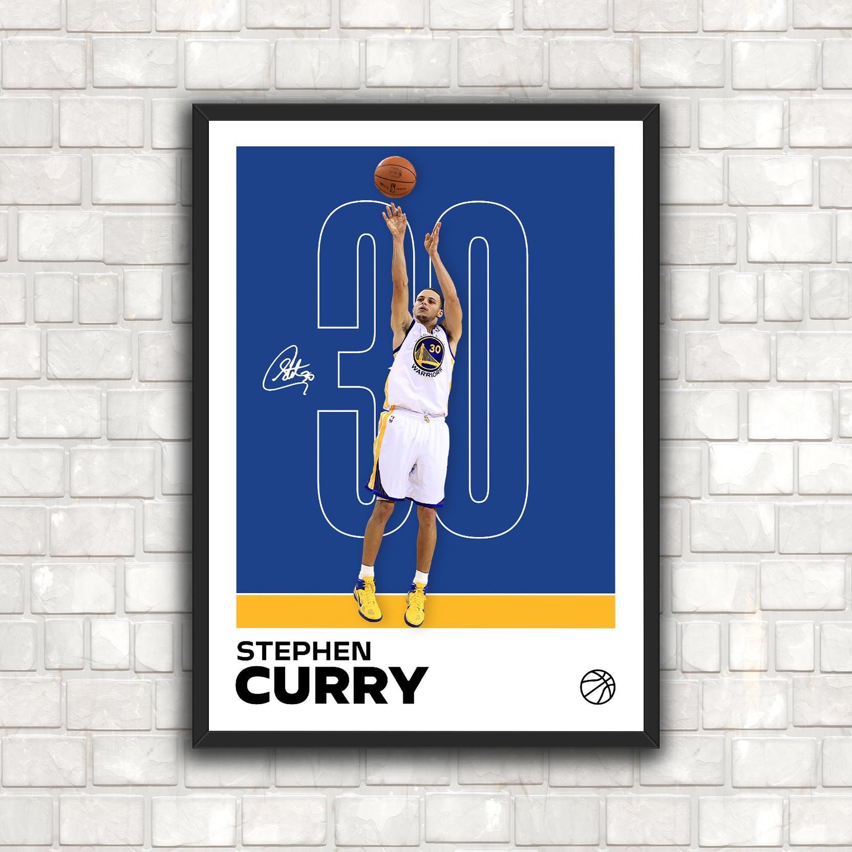 Steph curry poster - Etsy 日本