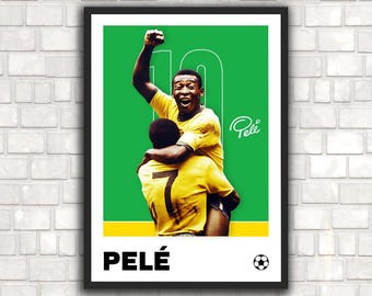 オリジナルの非常に希少なペレ、1977年ニューヨークコスモス、NASL