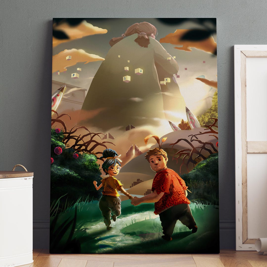 It Takes Two Poster / May & Cody Wall Art / Game Print / Canvas Art ...