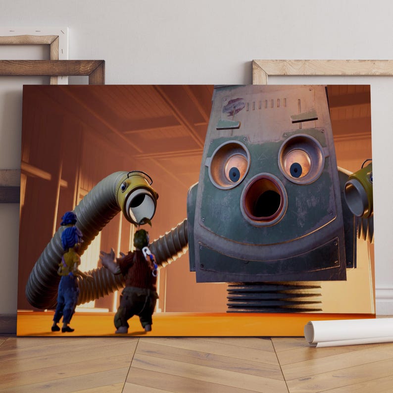 It Takes Two Poster / May & Cody Wall Art / Game Print / Canvas Art ...