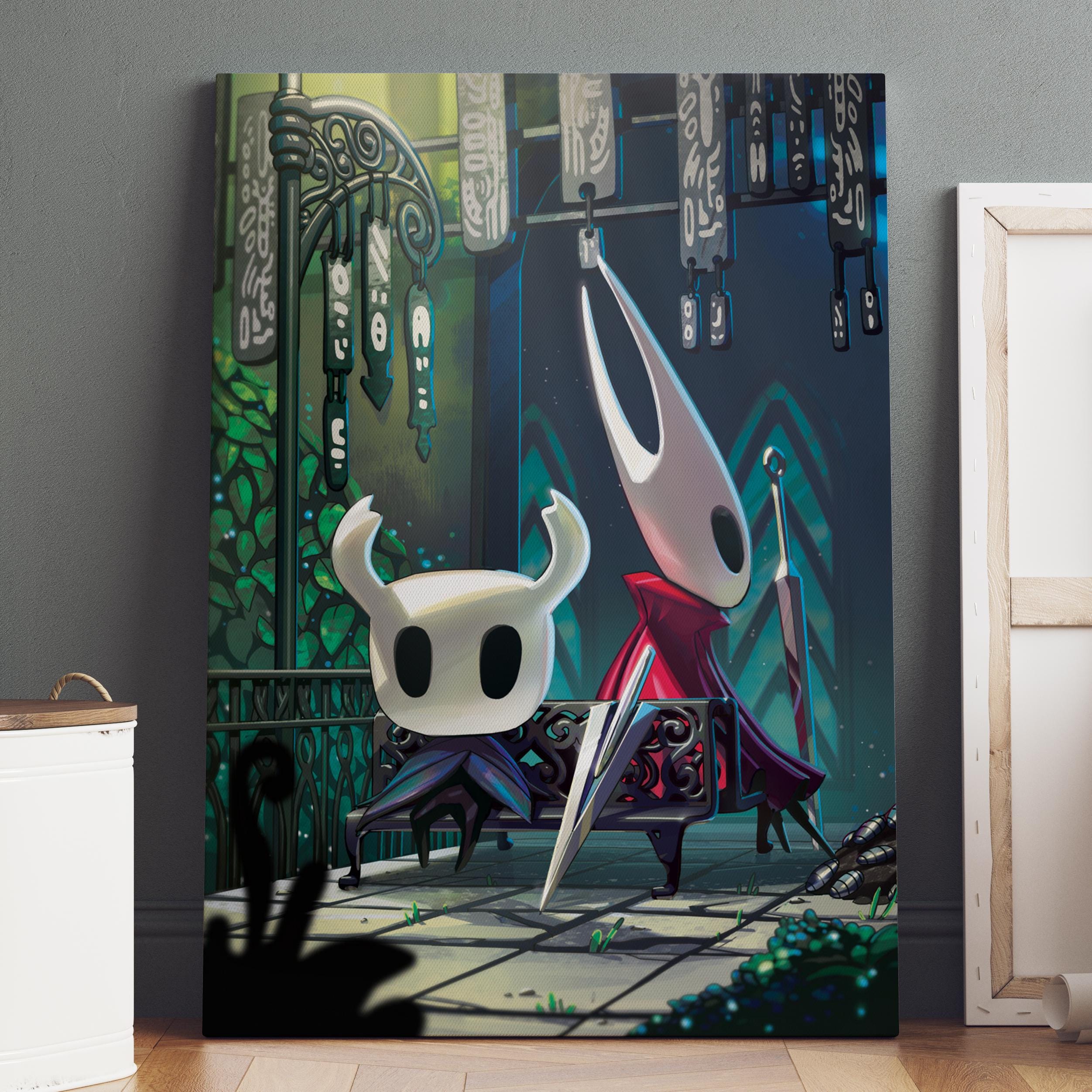 Hollow Knight Poster / the Knight & Hornet Wall Art / Game Print ...