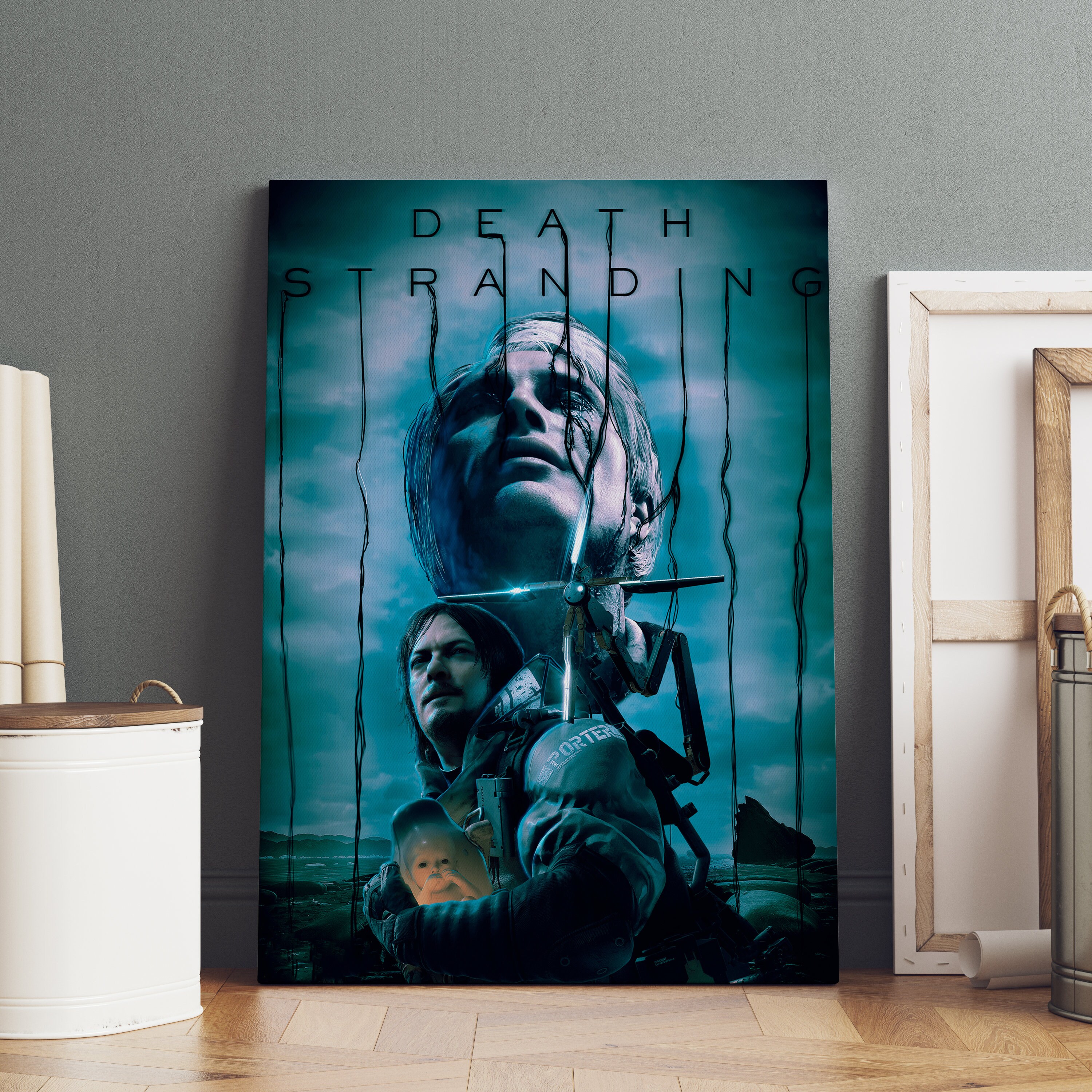Death Stranding Poster Sam Wall Art Premium Canvas Print - Etsy