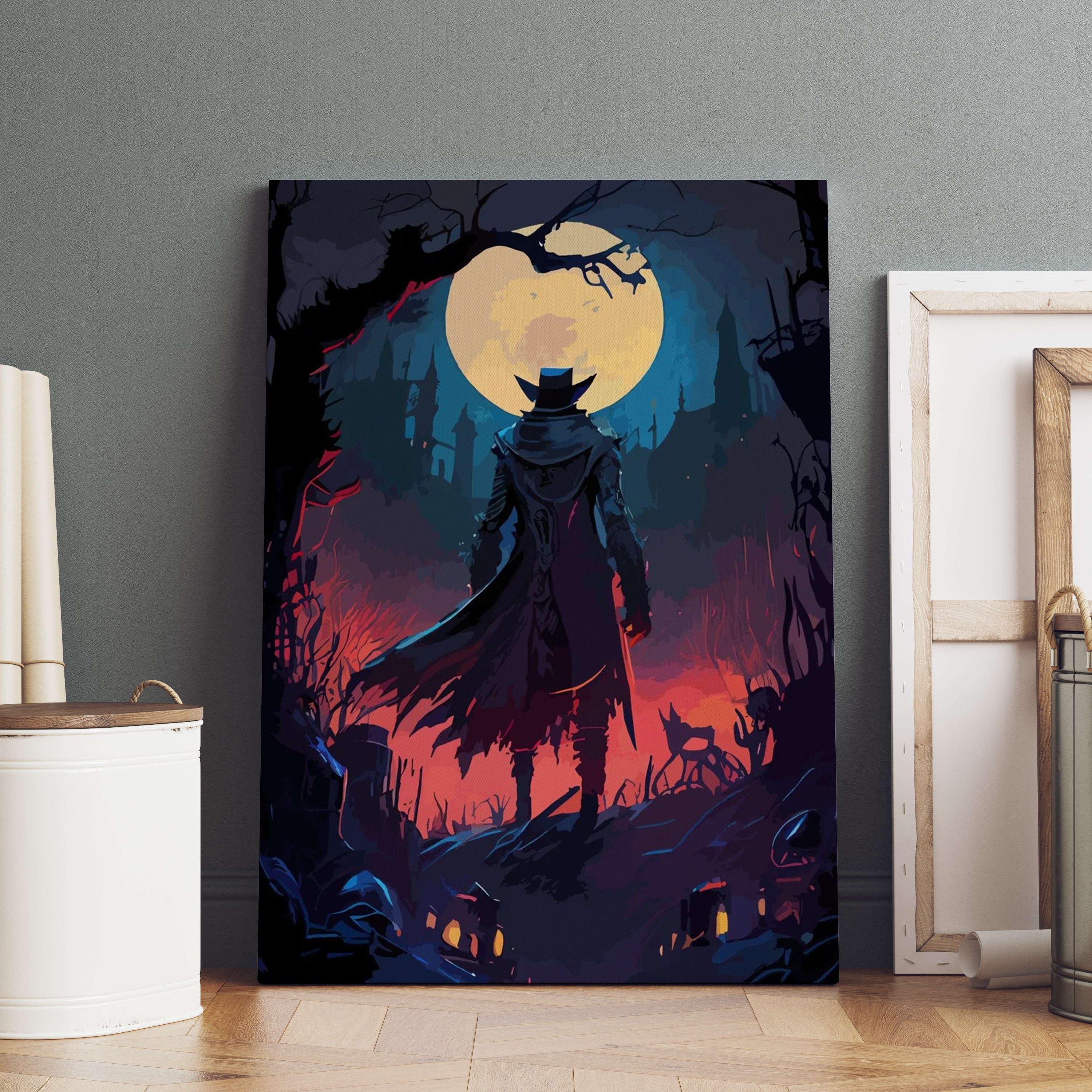 Bloodborne Game Silk Hot New Painting Wall Art Home Decor - POSTER 20x30