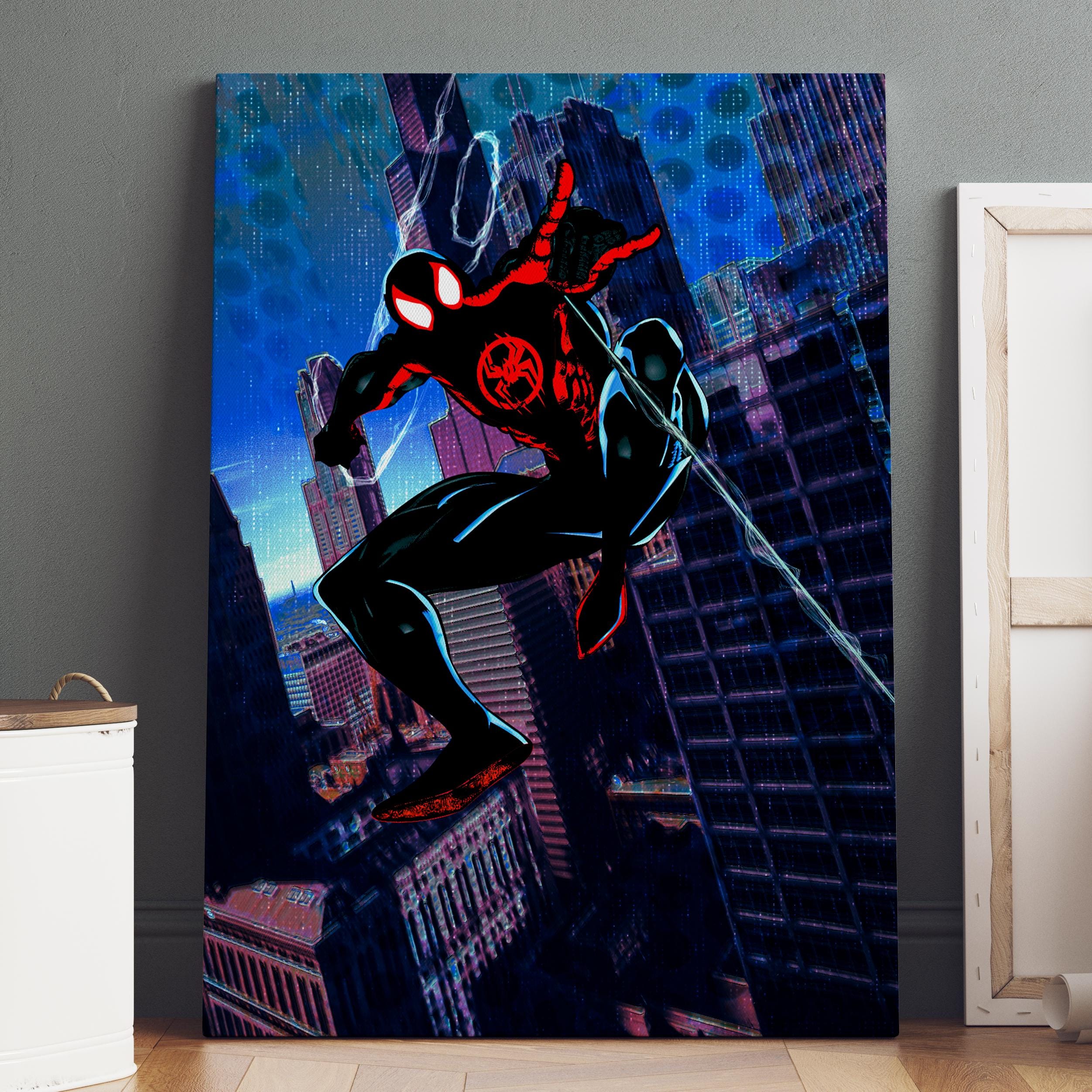 Spider-man Series Poster / Peter Parker Wall Art / Game Print / Canvas ...