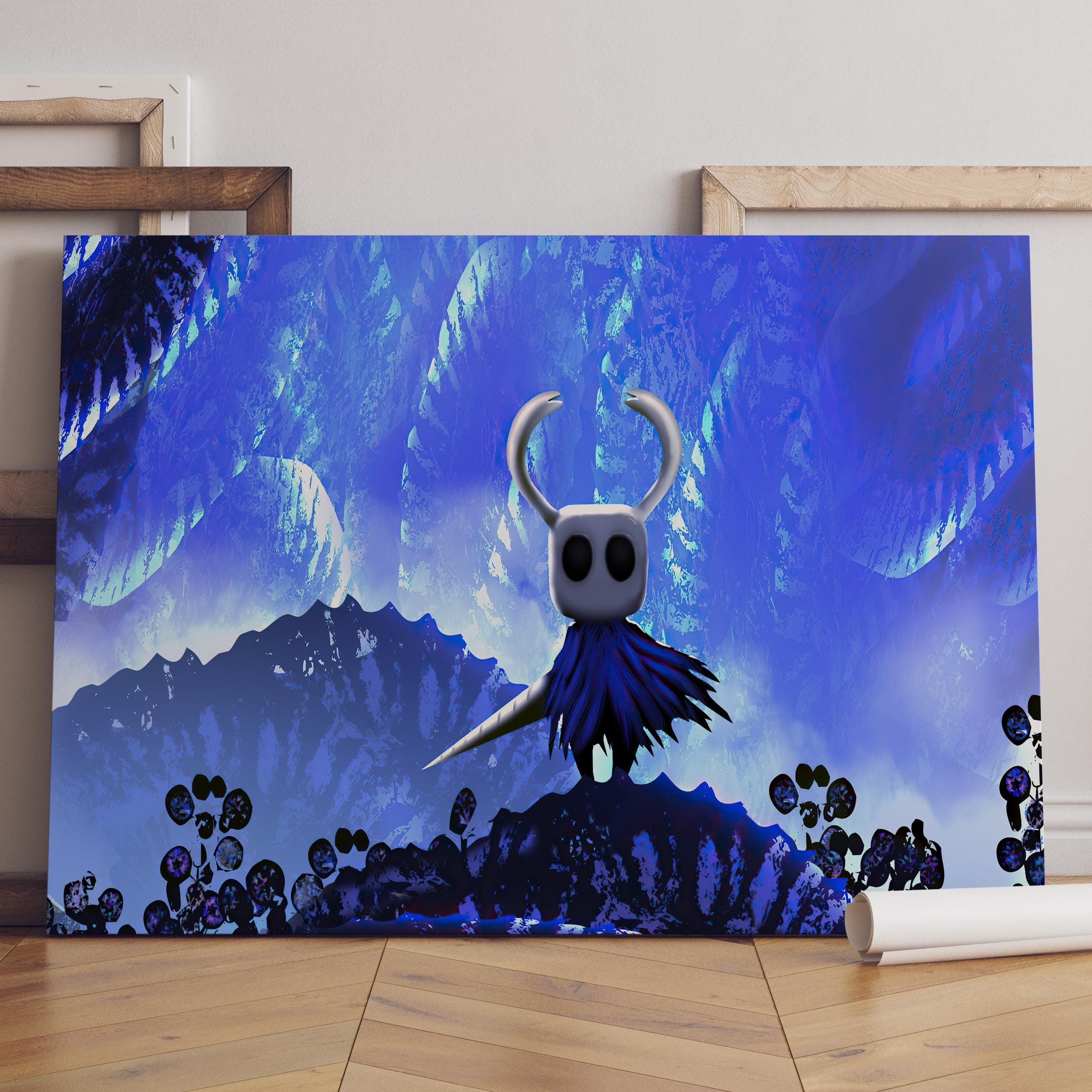Hollow Knight Poster / the Knight & Hornet Wall Art / Game Print ...