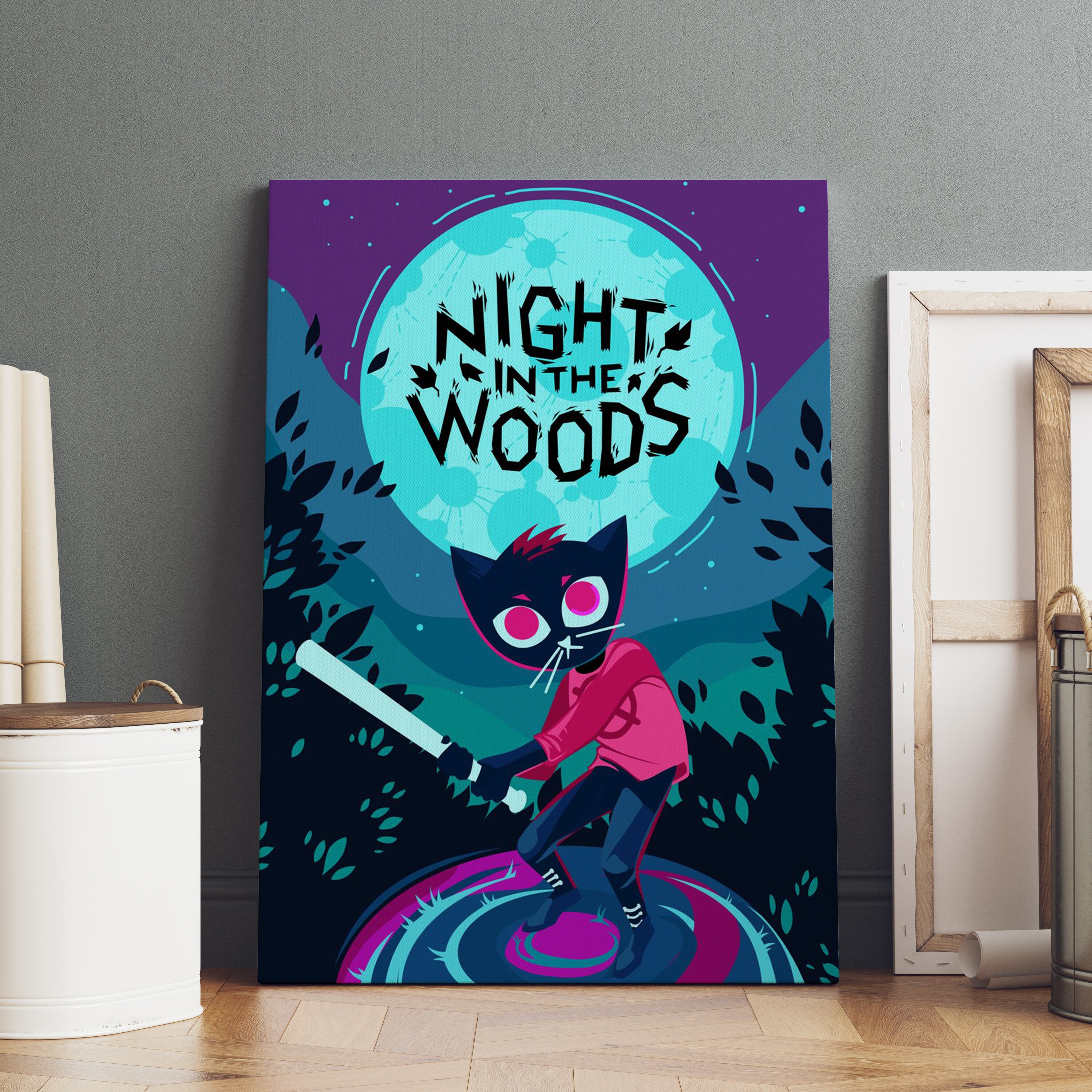 Night In The Woods Horrorshow Lori M  Art Board Print for Sale by  katemargoli