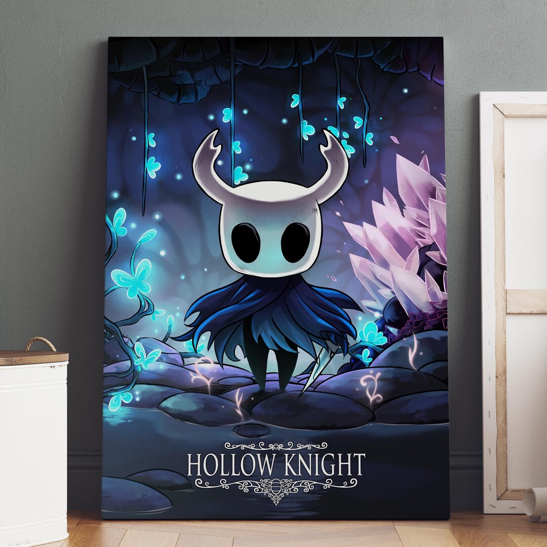 Hollow Knight Poster / the Knight & Hornet Wall Art / Game Print ...