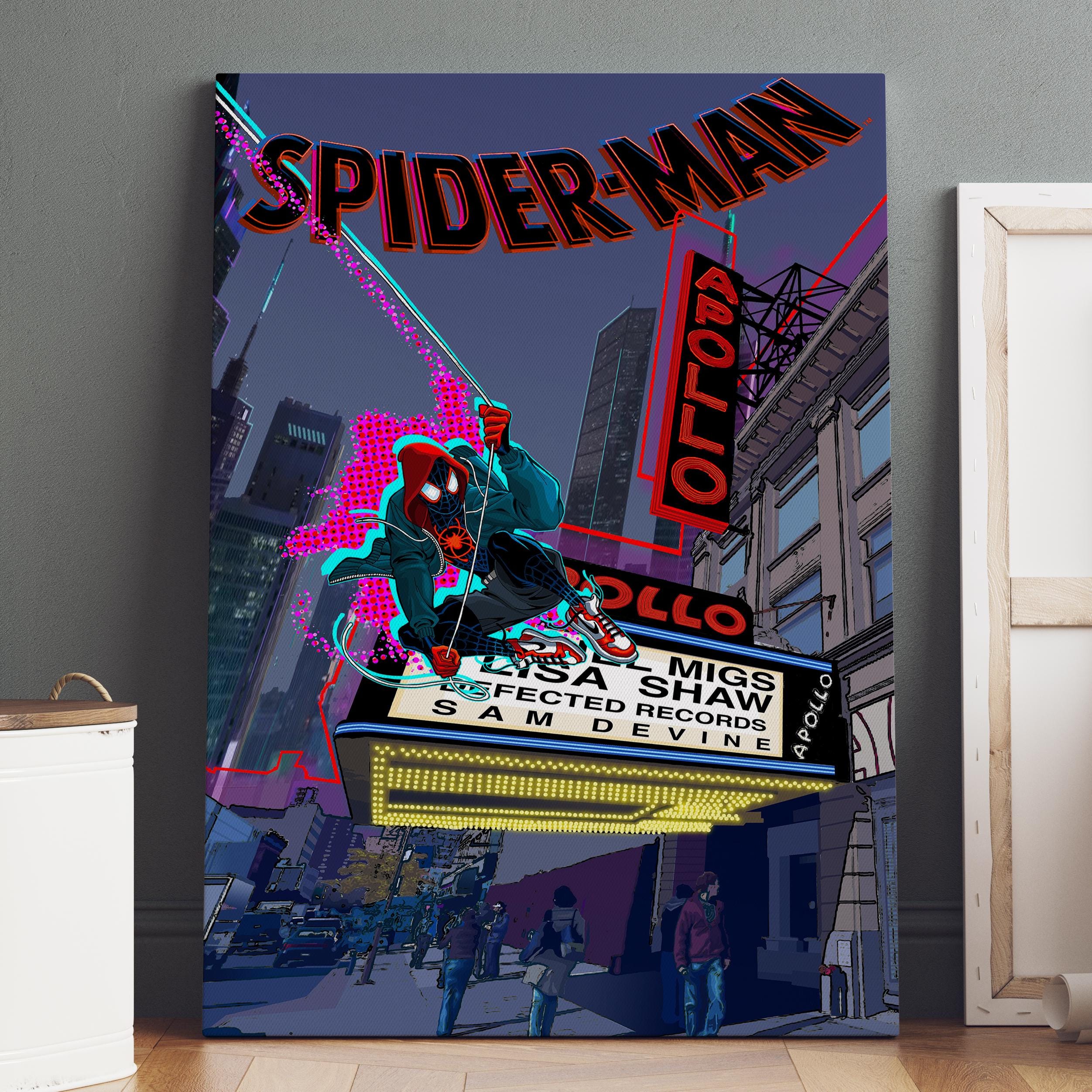 Spider-man Series Poster / Peter Parker Wall Art / Game Print / Canvas ...