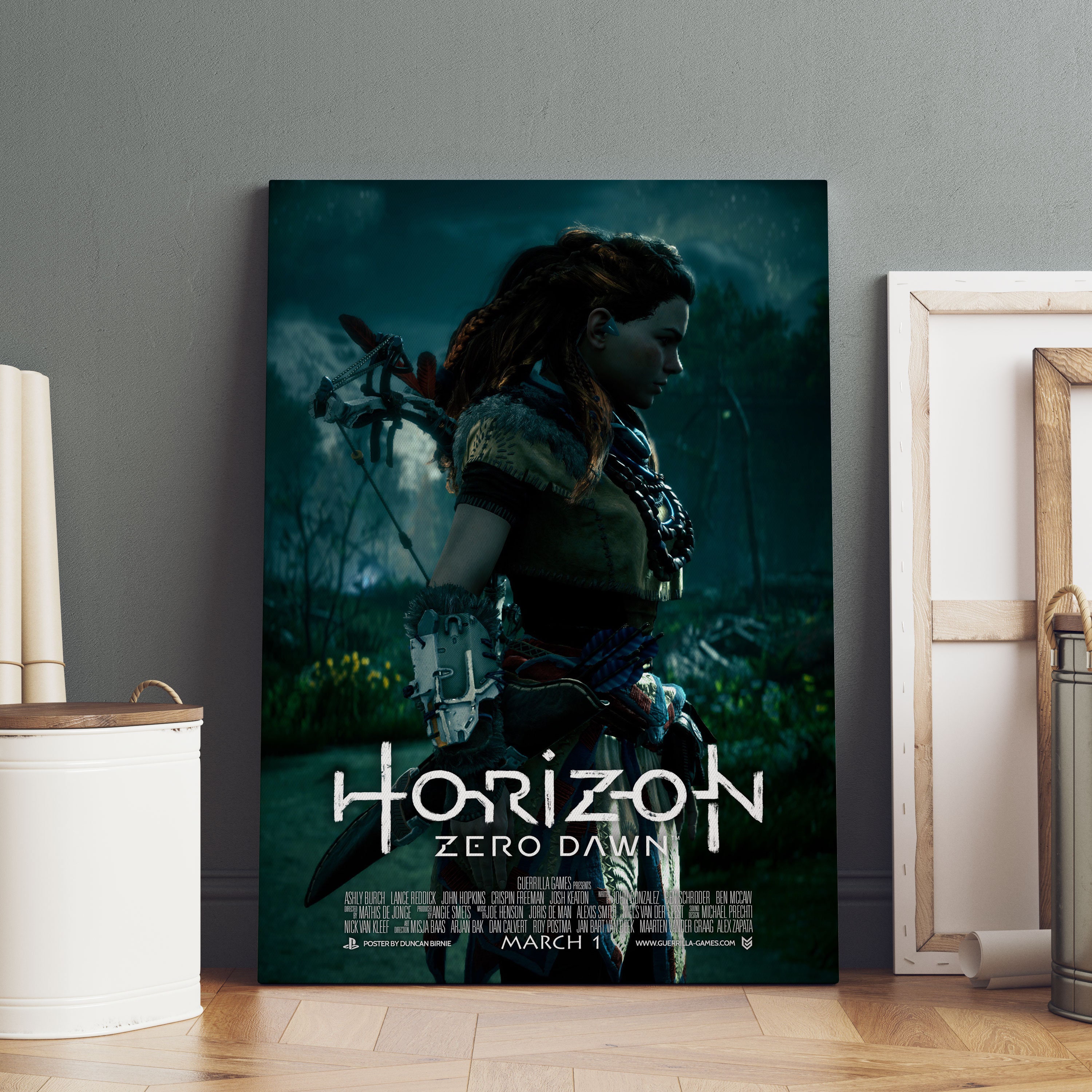 Horizon Zero Dawn - Complete Edition Poster Emoldurado, Quadro em