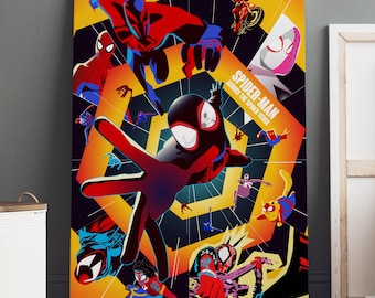Spider-Man serie poster / Peter Parker muurdecoratie / Game print / Canvas kunstdecoratie #4