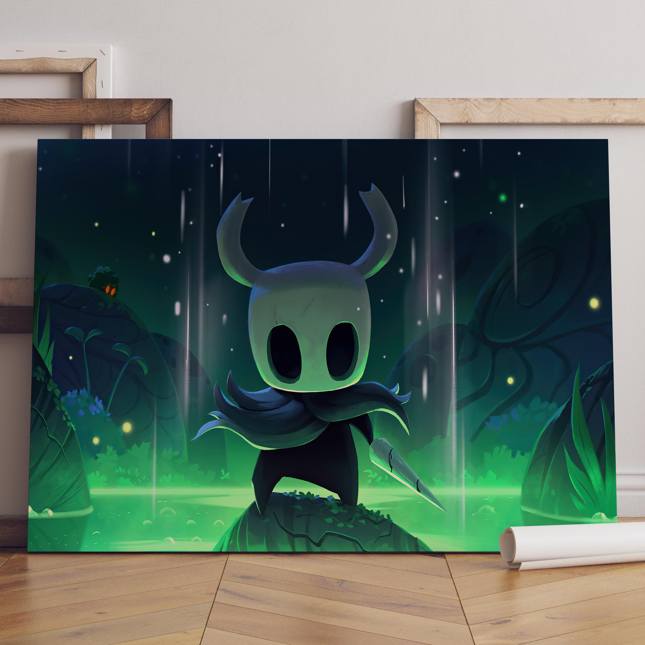Hollow Knight Poster / the Knight & Hornet Wall Art / Game Print ...