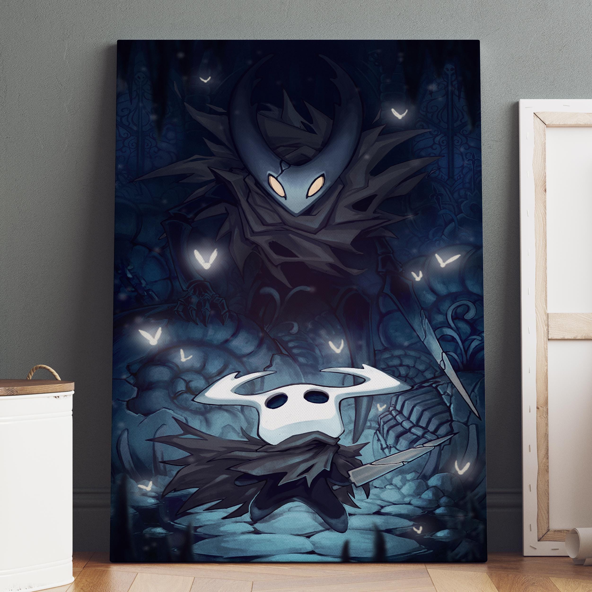 Hollow Knight Poster / the Knight & Hornet Wall Art / Game Print ...