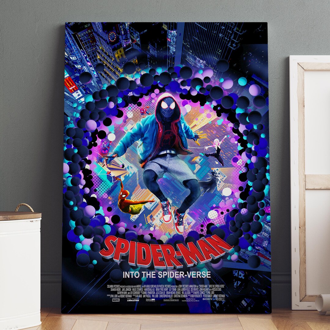 Spider-man Series Poster / Peter Parker Wall Art / Game Print / Canvas ...