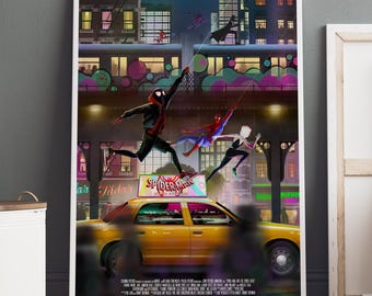 Spider-Man serie poster / Peter Parker muurdecoratie / Game print / Canvas kunstdecoratie #3