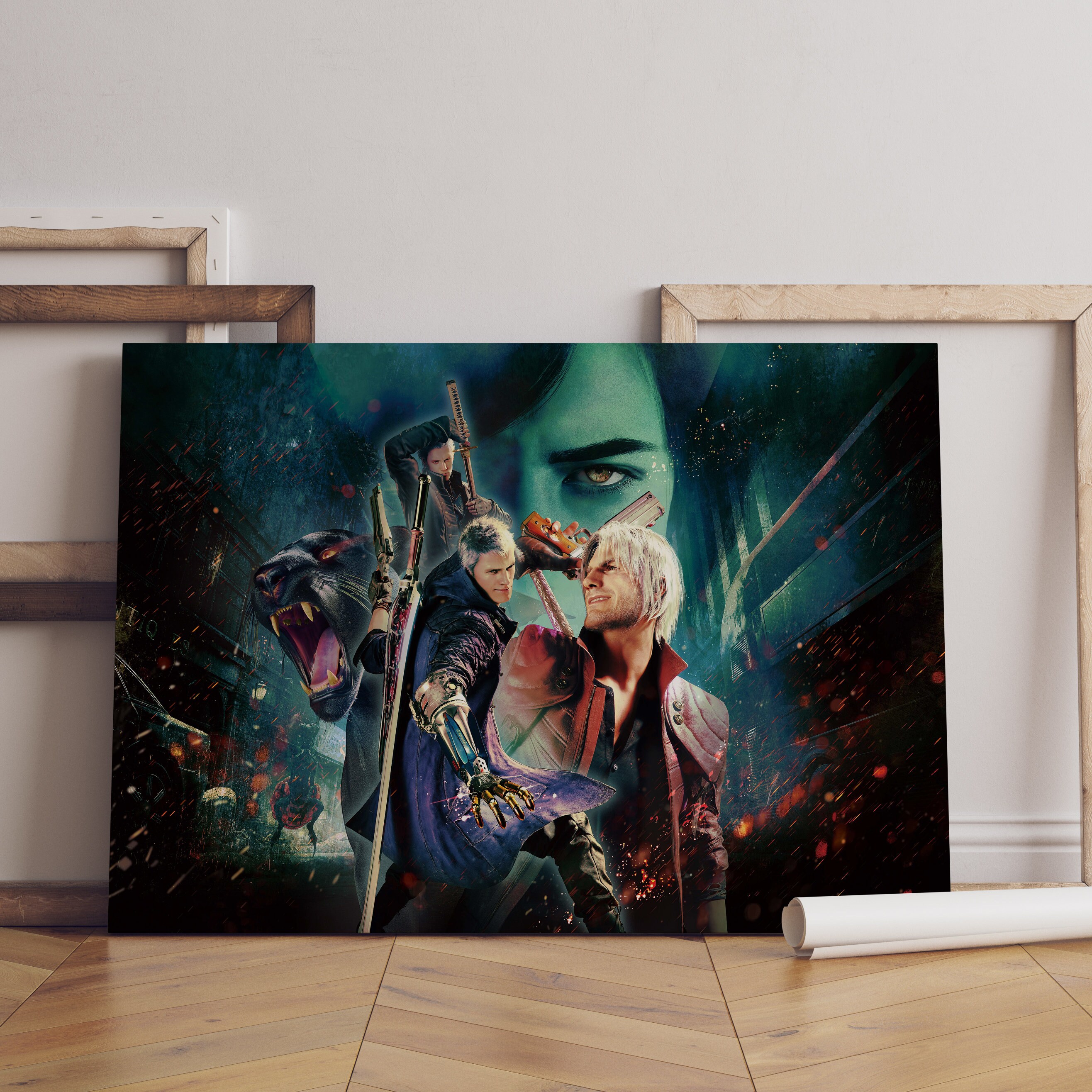 デビルメイクライ アートポスター Devil May Cry Poster - Etsy