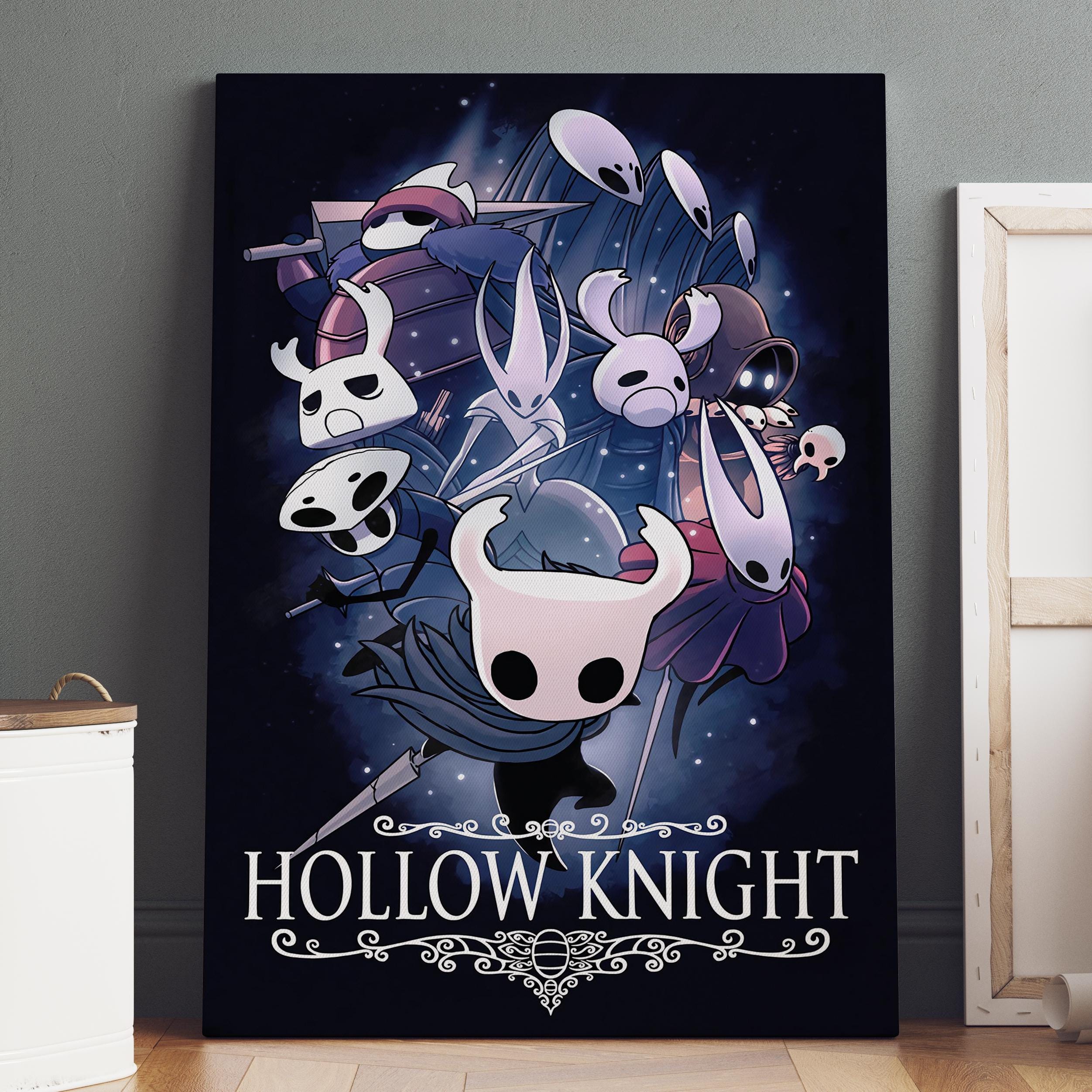 Hollow Knight Poster / the Knight & Hornet Wall Art / Game Print ...
