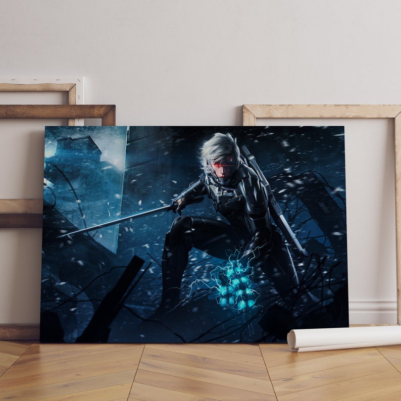 Poster Double Face Metal Gear Solid – Bon état, Compatible PS1, PS2, PS3, PS4, PS5, PS Vita
